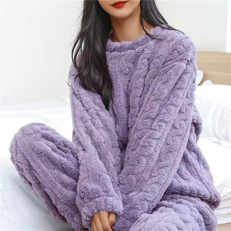 Amélie Fournier | Luxe Fleece Pyjama Set Douce Nuit