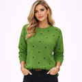 Amélie Rossetti | Polkadot Knit Pullover Chic