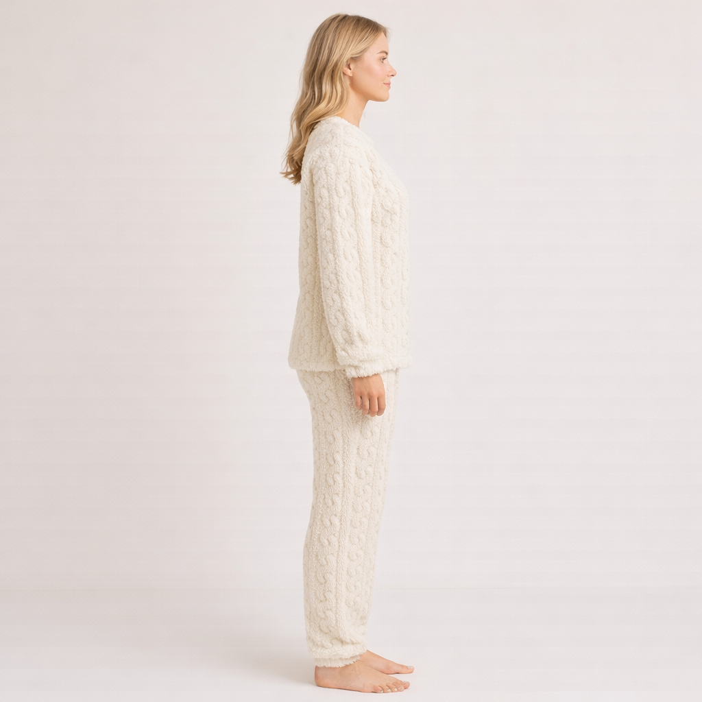 Amélie Fournier | Luxe Fleece Pyjama Set Douce Nuit