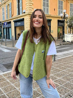 Aveline Moreaux | Elegante Wolmix Bodywarmer