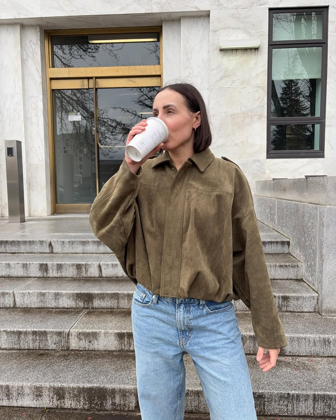 Aveline Rousseau | Suède Oversized Jas