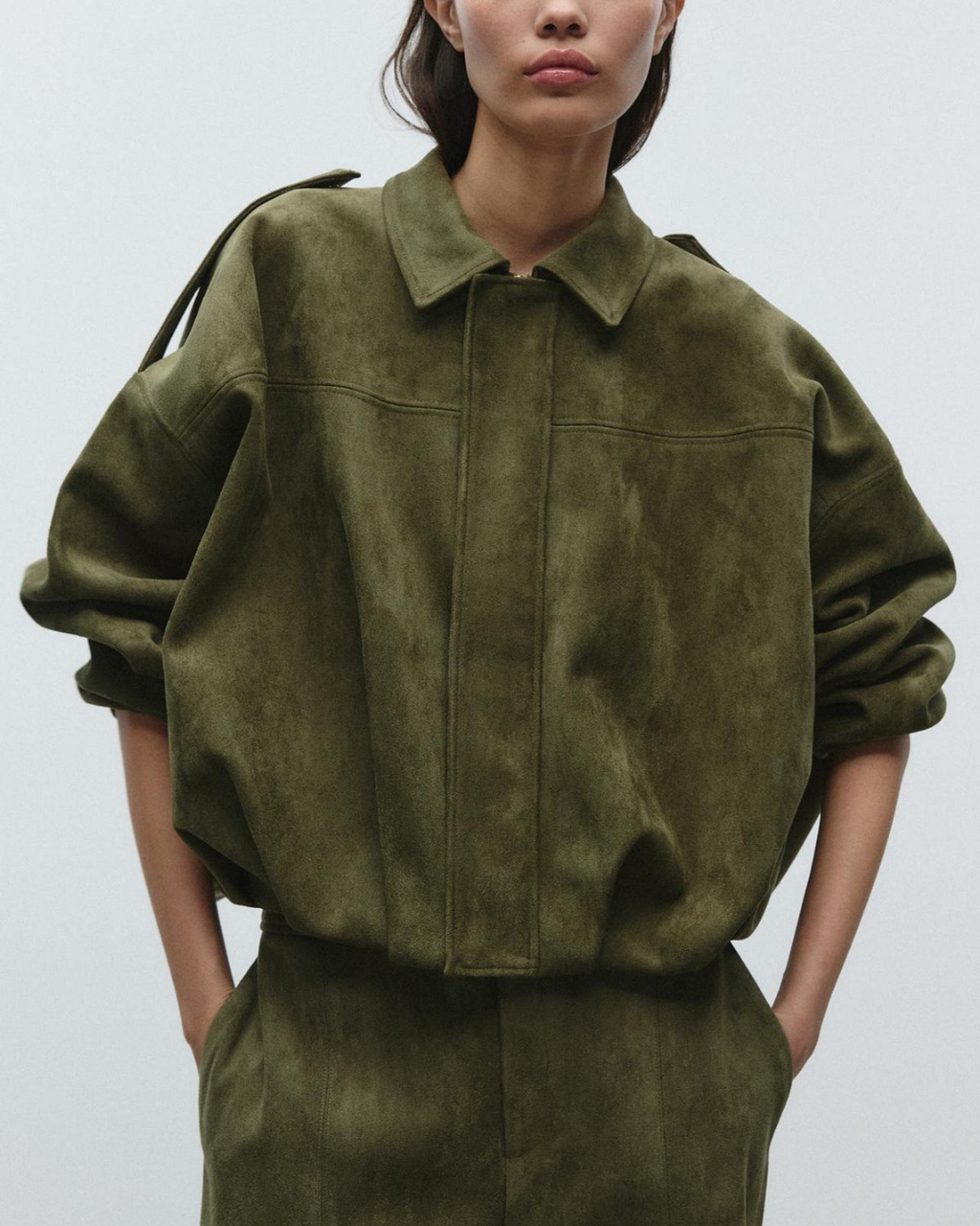 Aveline Rousseau | Suède Oversized Jas