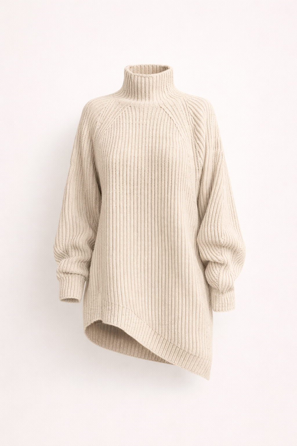 Elin Vestergaard | Ribgebreide col sweaterjurk
