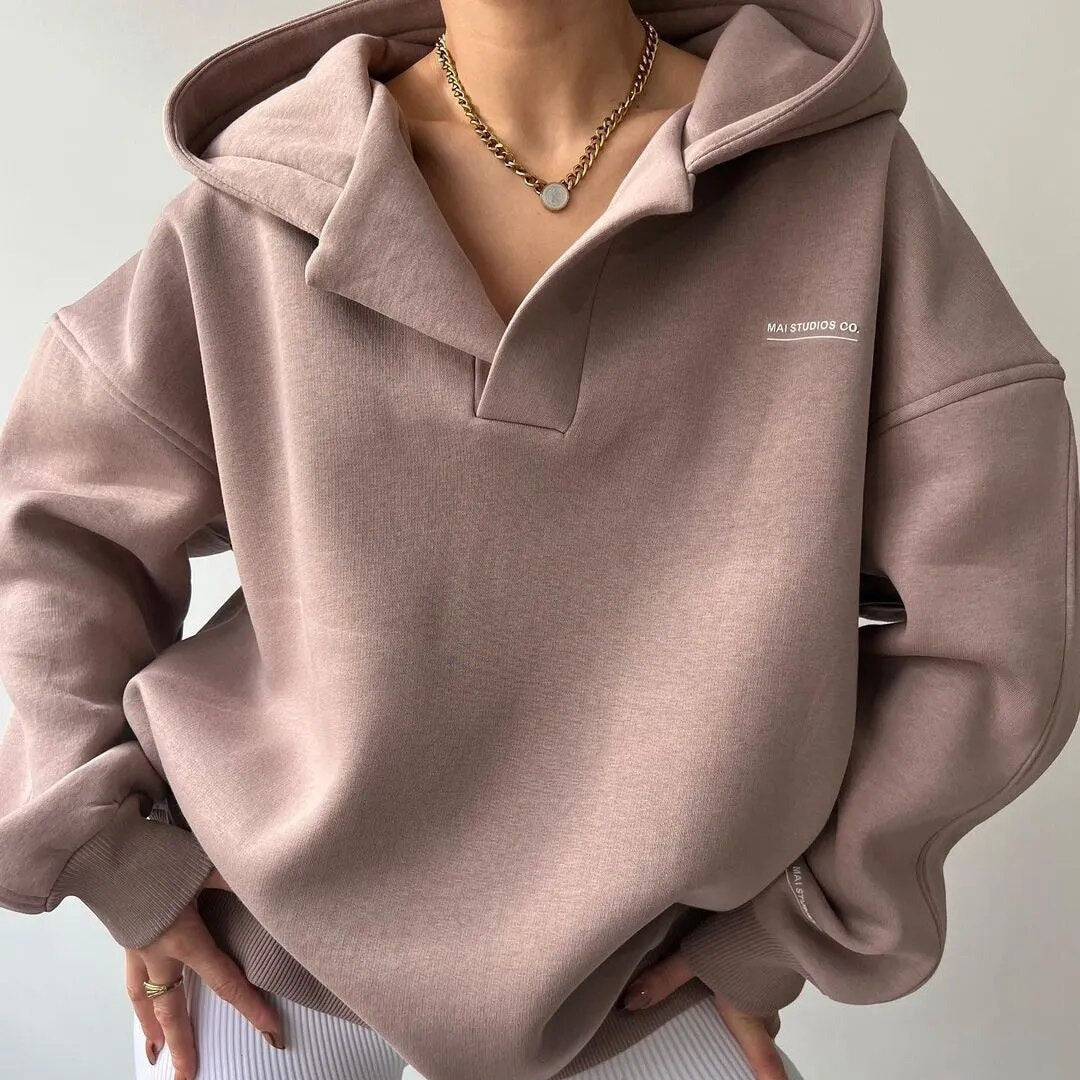 Elin Skovgaard | Minimalistische zachte hoodie