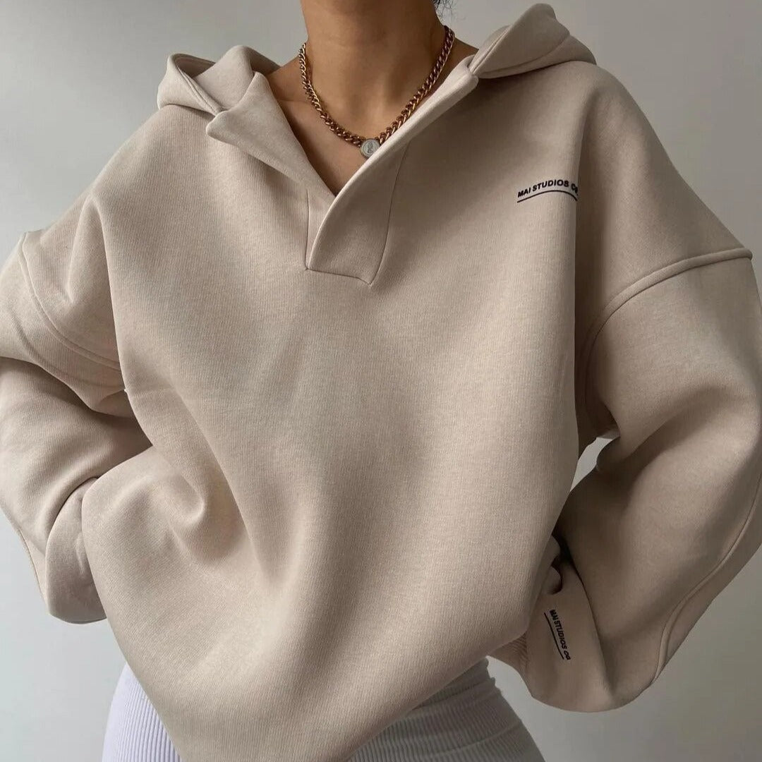 Elin Skovgaard | Minimalistische zachte hoodie