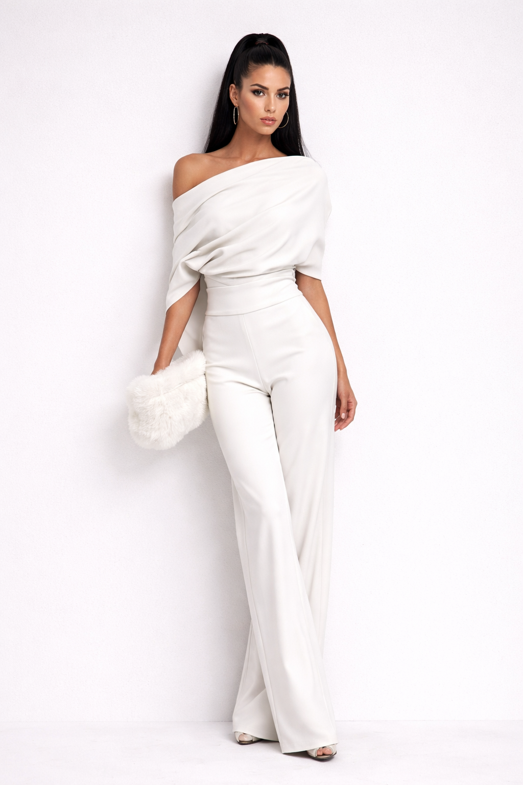 Elowen Aura | Asymmetrische Elegante Jumpsuit